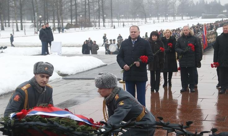 73-я годовщина полного освобождения Ленинграда от фашистской блокады