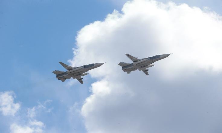 Парад войск на Дворцовой площади