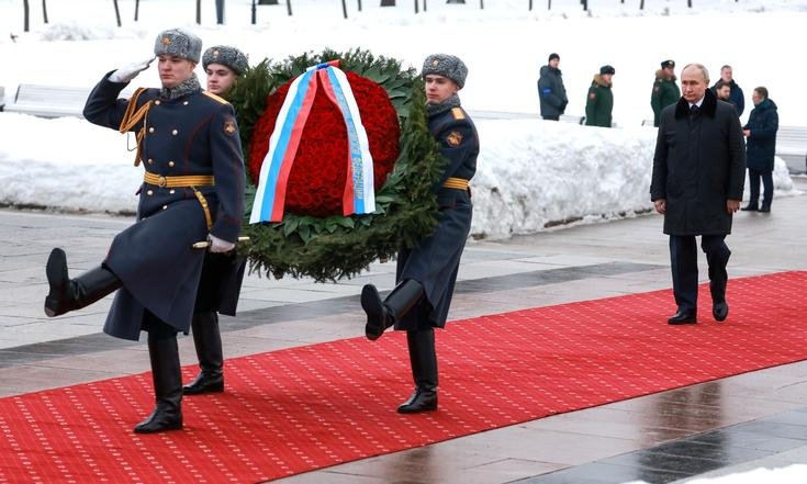 Путин-возложение