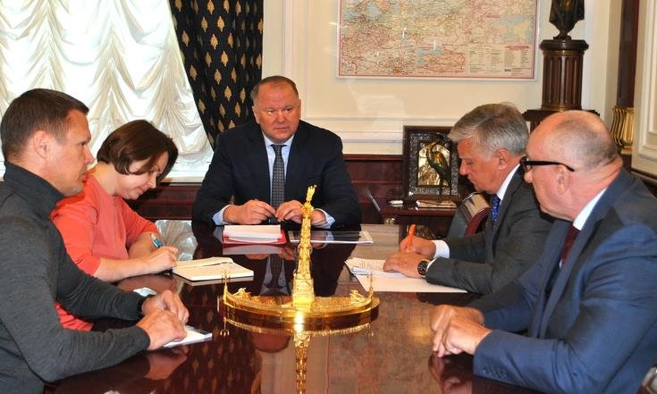 Встреча с Шамаховым