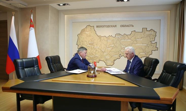 Рабочая поездка в Вологодскую область