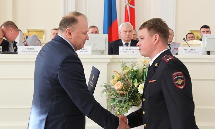 Торжественное мероприятие в Смольном