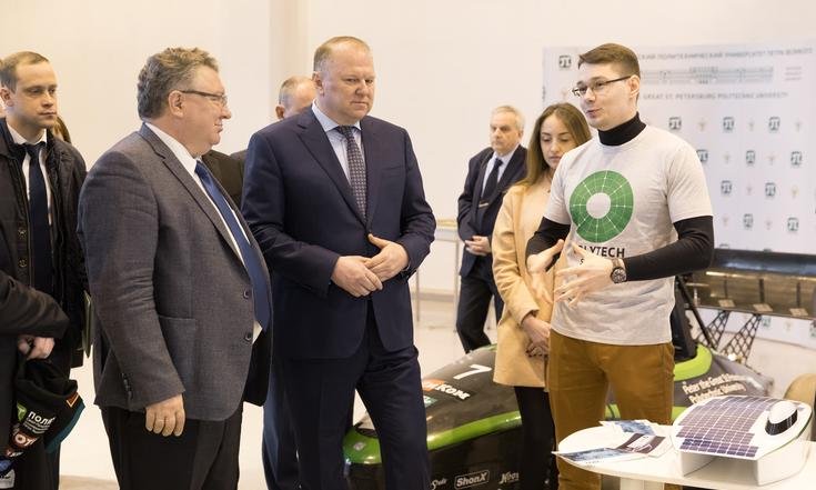 Н.Цуканов посетил Политех