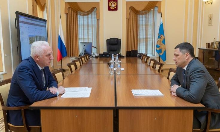 Рабочая поездка в Псковскую область