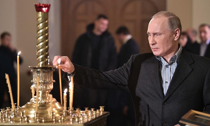 Рождественское богослужение в Санкт-Петербурге