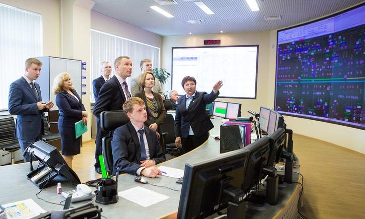 Посещение "Ленэнерго"