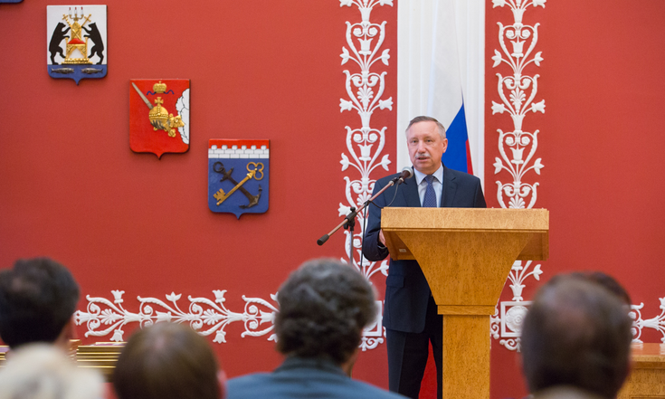 Вручение свидетельств на право получение граната Президента РФ