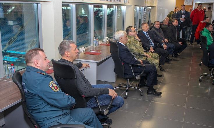 Посещение объектов к Чемпионату мира по футболу