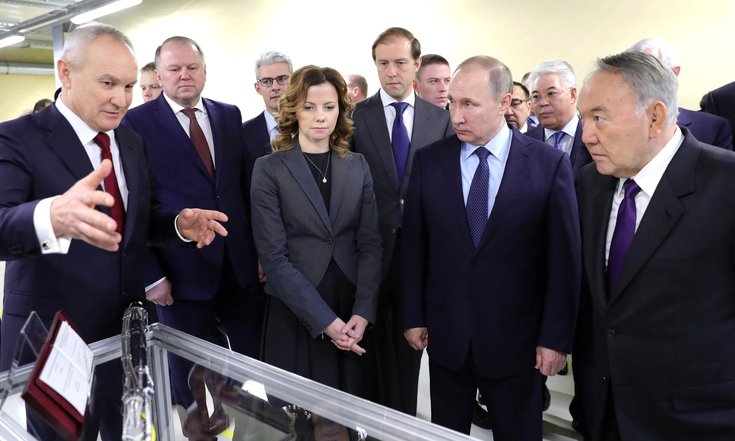 В.Путин в Санкт-Петербурге