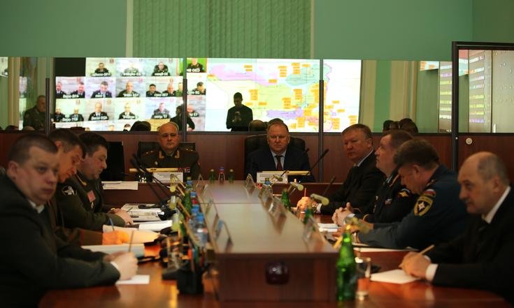 Н. Цуканов посетил управление Северо-Западного округа войск национальной гвардии Российской Федерации