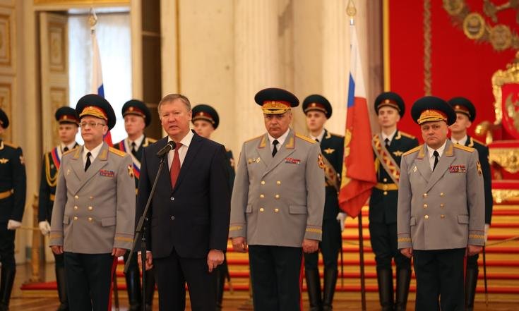 Вручение штандарта