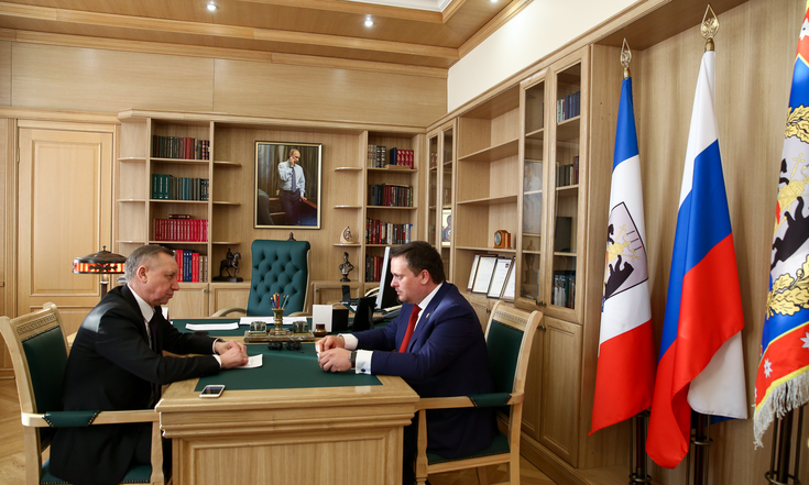 Рабочая поездка в Новгородскую область