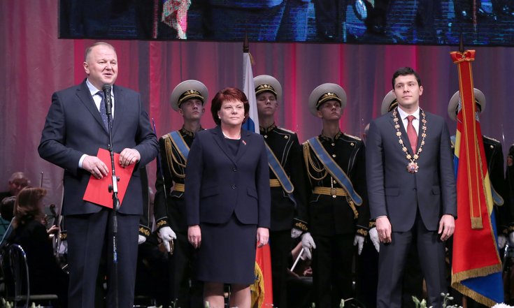 Инаугурация Алиханова