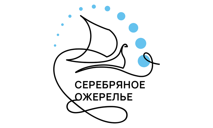 лого серебряное ожерелье