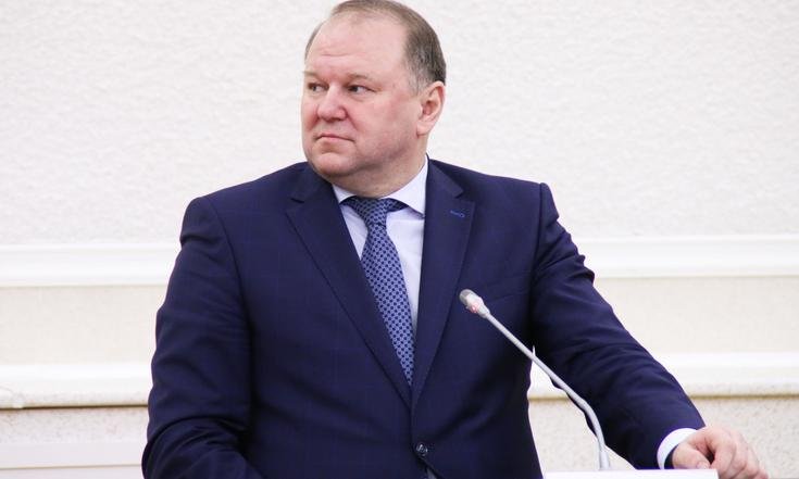 Н.Цуканов представил врио Главы Карелии А.Парфенчикова