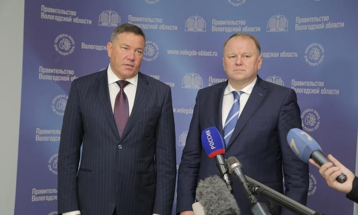 Н.Цуканов посетил Вологодскую область