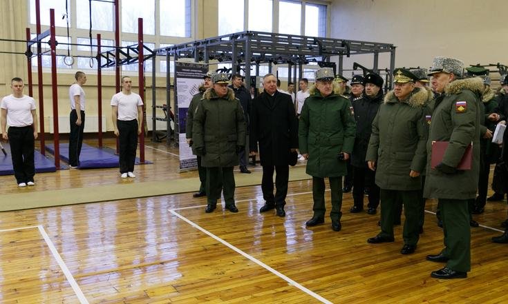 Поездка С.Шойгу в Санкт-Петербург