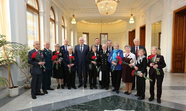 Награждение медалью 75-лет Победы