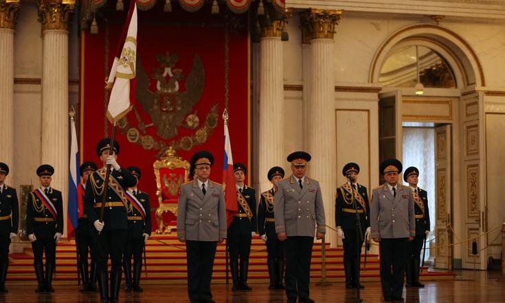 Вручение штандарта