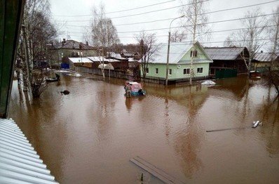 О паводковой ситуации в Великом Устюге Губернатор Вологодской области доложил В.Булавину