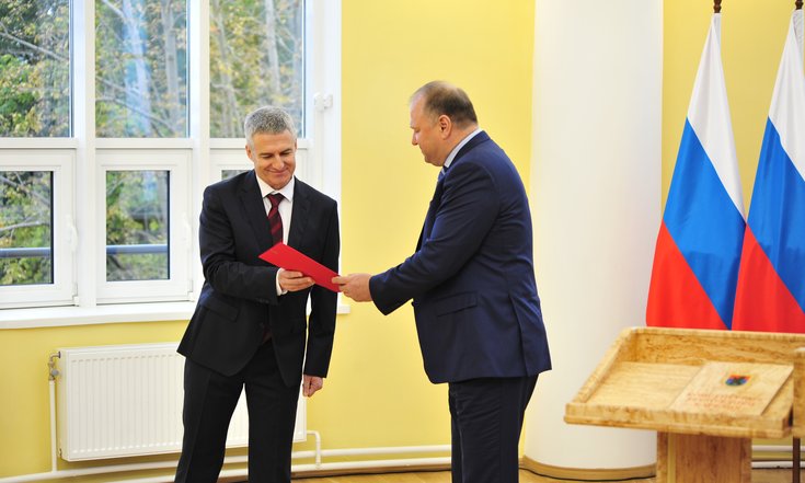 Инаугурация Парфенчикова