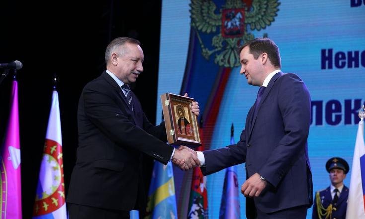 Вступление А.Цыбульского в должность губернатора НАО