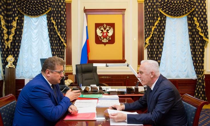 Рабочая встреча с начальником Департамента лесного хозяйства по СЗФО