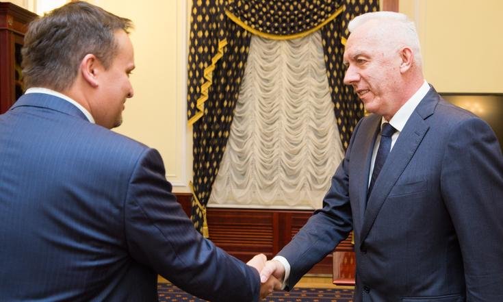 Рабочая встреча с А.Никитиным