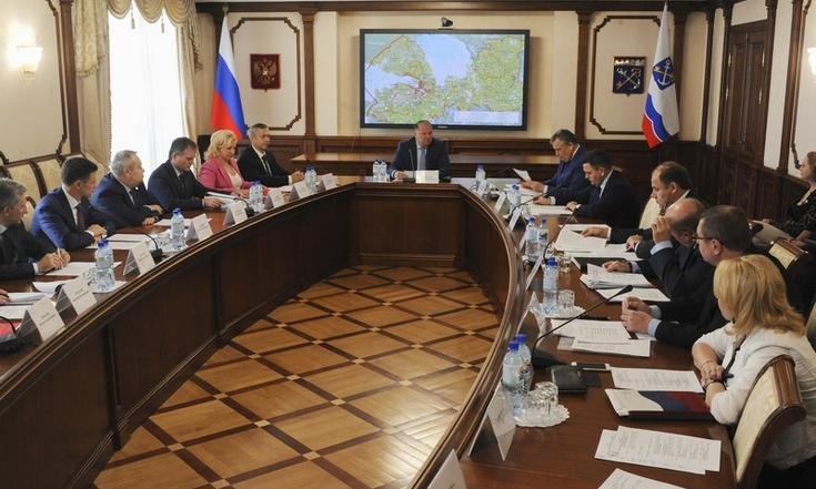 Совещание в Правительстве Ленинградской области