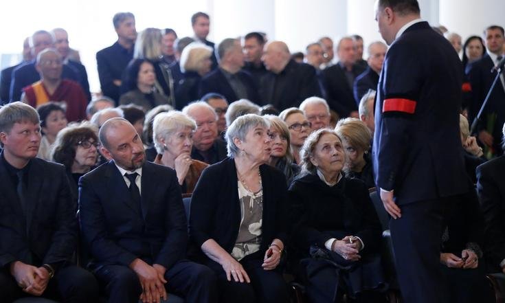 Прощание с Даниилом Граниным