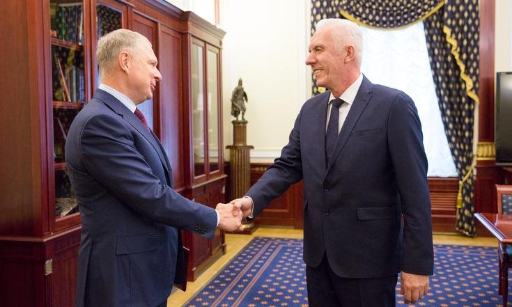 Рабочая встреча с начальником Департамента Росприроднадзора по СЗФО