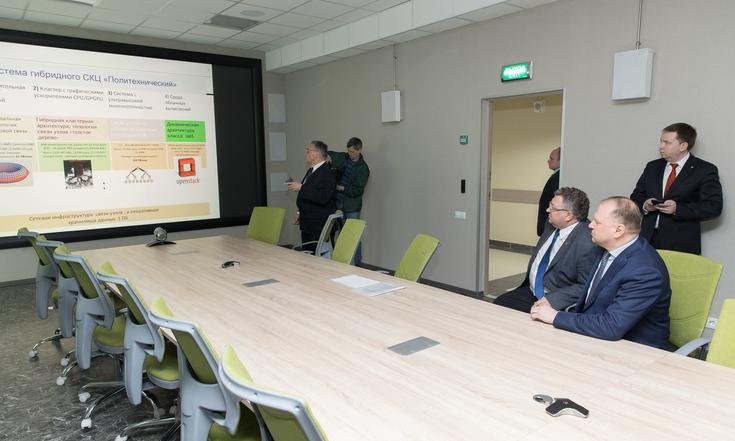 Н.Цуканов посетил Политех