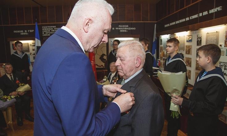 Вручение медалей