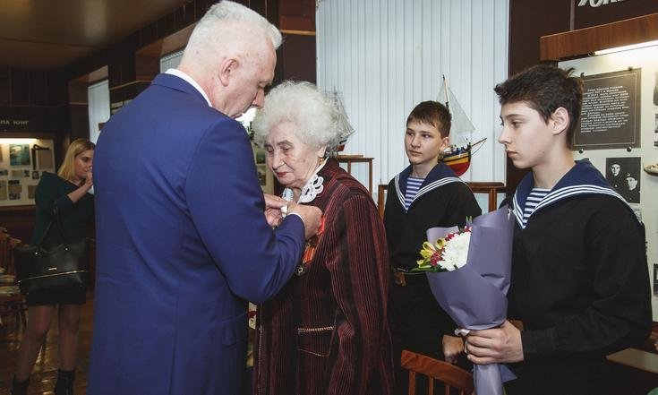 Вручение медалей