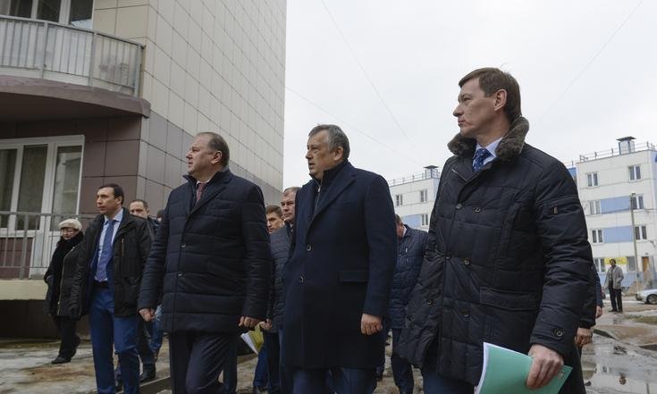 Посещение Ленинградской области. Совещание.