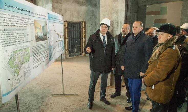 Н.Цуканов посетил Архангельск