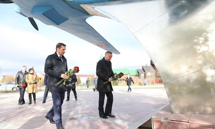 Вступление А.Цыбульского в должность губернатора НАО