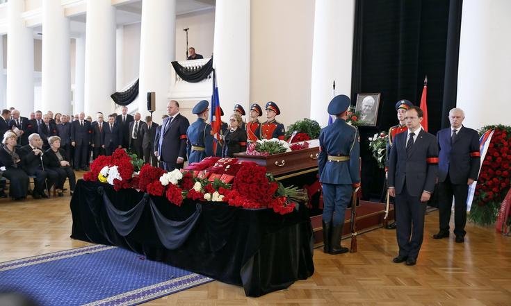 Прощание с Даниилом Граниным