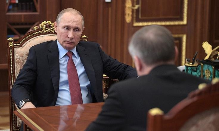 В.Путин встретился с А.Бегловым