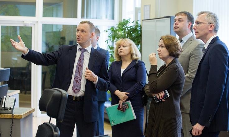 Посещение "Ленэнерго"