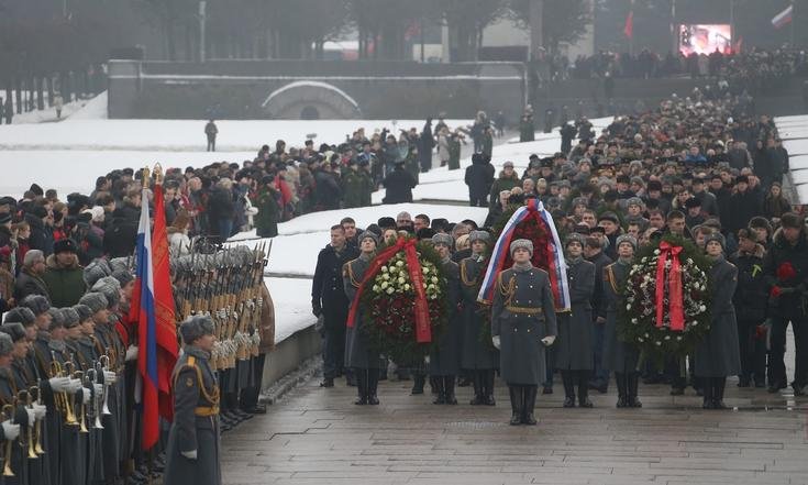 73-я годовщина полного освобождения Ленинграда от фашистской блокады