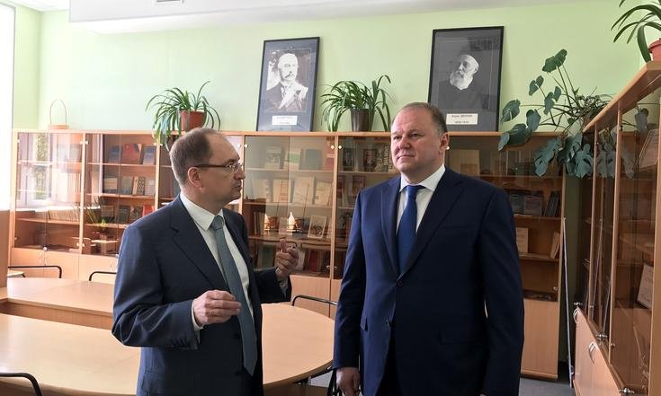 Н.Цуканов посетил СПбГУ