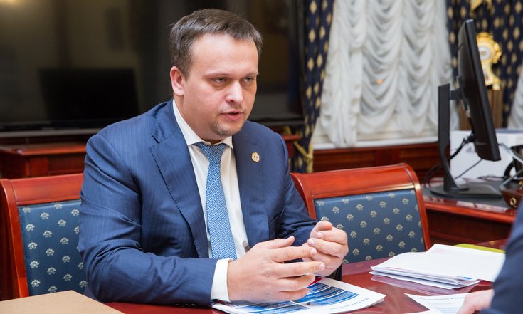 Рабочая встреча с А.Никитиным