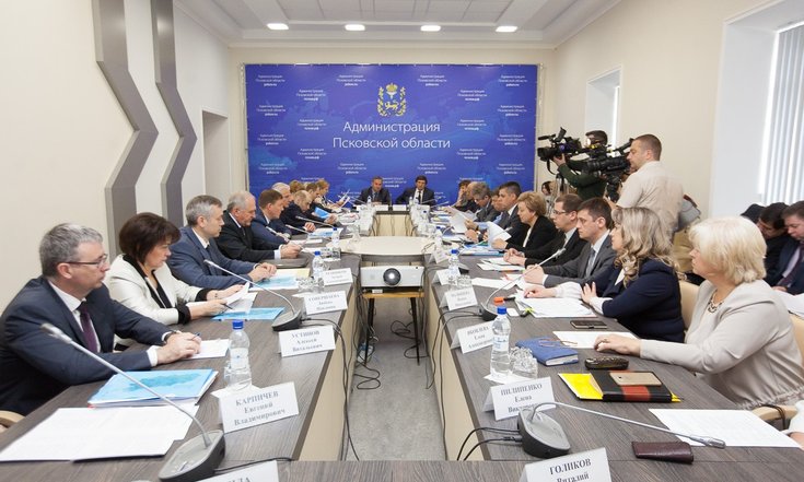 Совещание в Пскове