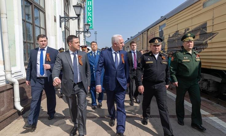 Рабочая поездка в Псковскую область