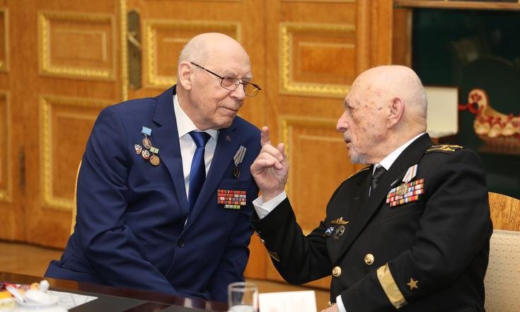 Награждение медалью 75-лет Победы