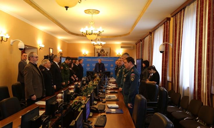 Совещание в региональном центре МЧС